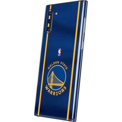 NBA Golden State Warriors Jersey Galaxy Note 10 Skin